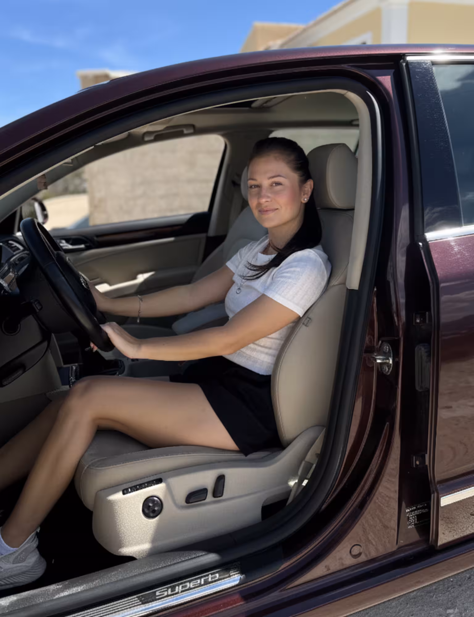 Alina rencontre femme qui aime le camping car